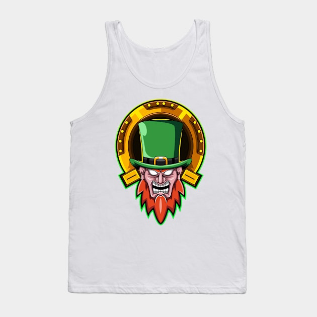 horseshoe Saint Patrick Tank Top by GAGO5